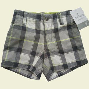 Carter's Baby Boys Plaid Shorts
